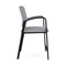 Lesro Newport Wide Hip Chair Metal Frame, Black, RS Fog Upholstery NP1261 - alternate 2